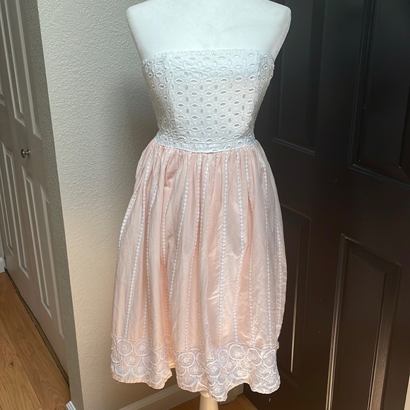Dresses & Skirts - Cotton Strapless Dress